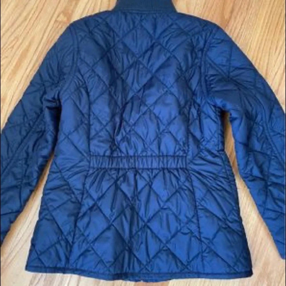 RALPH LAUREN ~ 6X / kids Quilted Jacket Navy Blue Coat